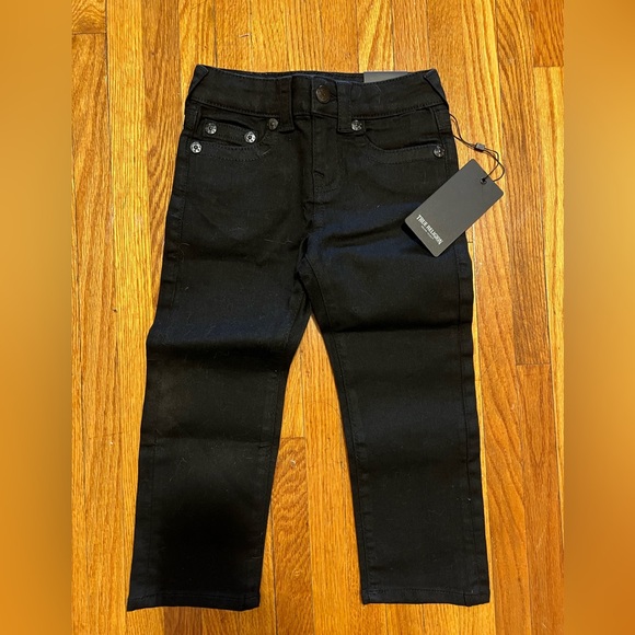 Other - True Religion Boys Black Denim Jeans NWT
